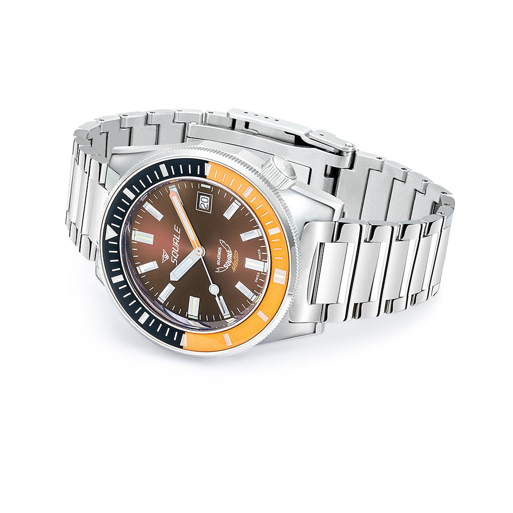 Squale Matic Chocolate Bracelet MATICXSD.SQ22L