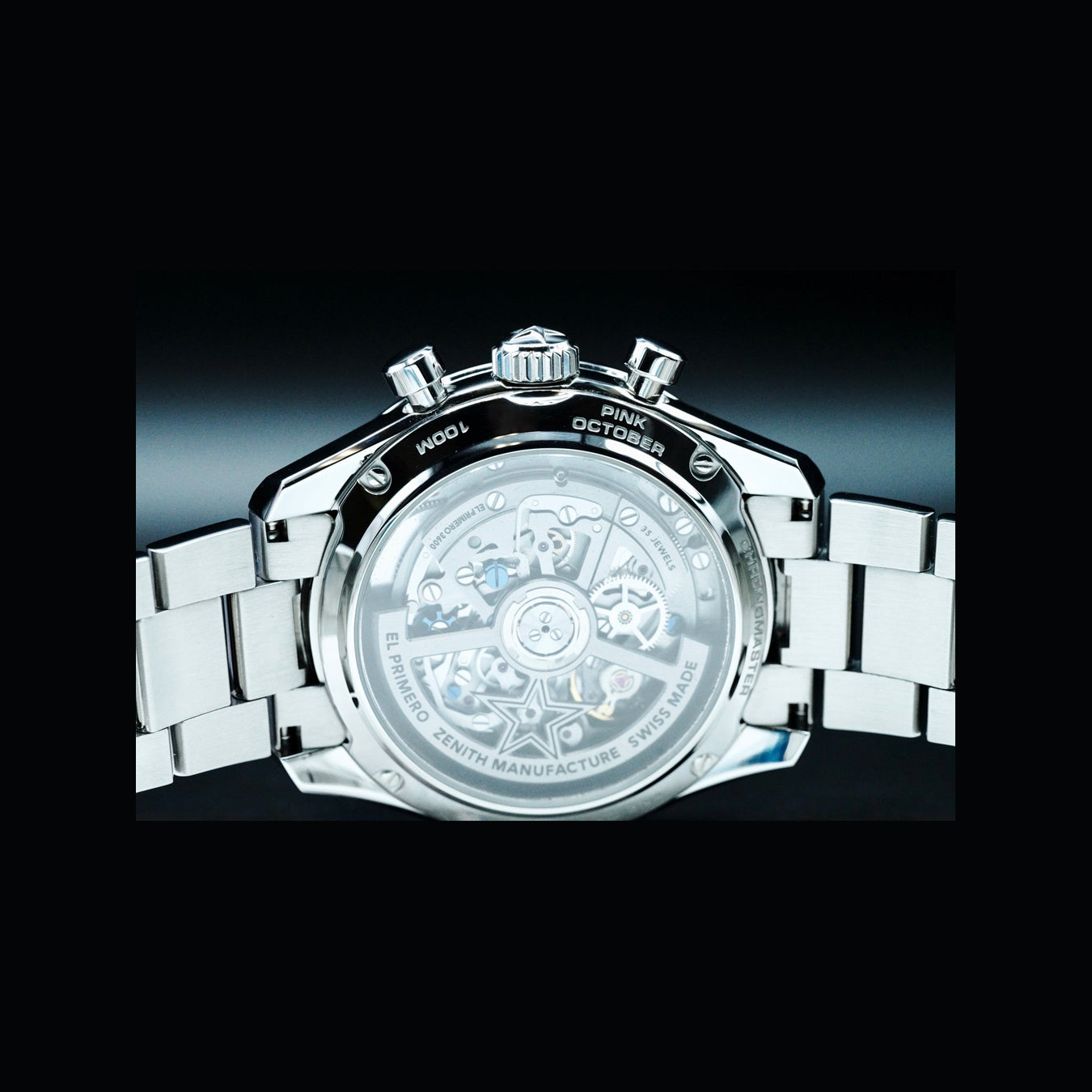 Zenith 03.3109.3600/18.M3100 Chronomaster Sport Steel - Pink 41mm
