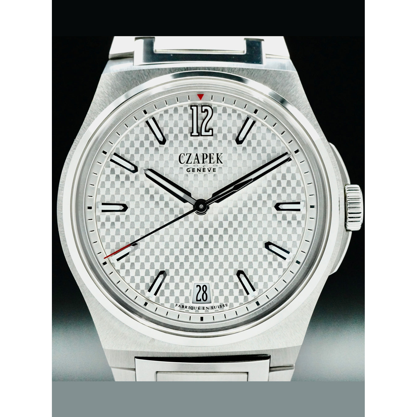 Czapek 1510-RT-12 Passage De Drake Ice White 40.5mm