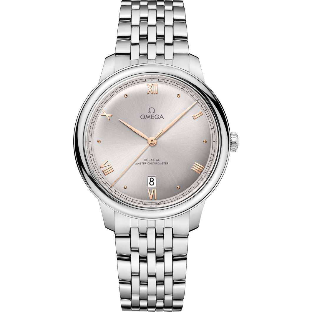 Omega 434.10.40.20.06.001 De Ville Prestige 40mm Steel on Steel