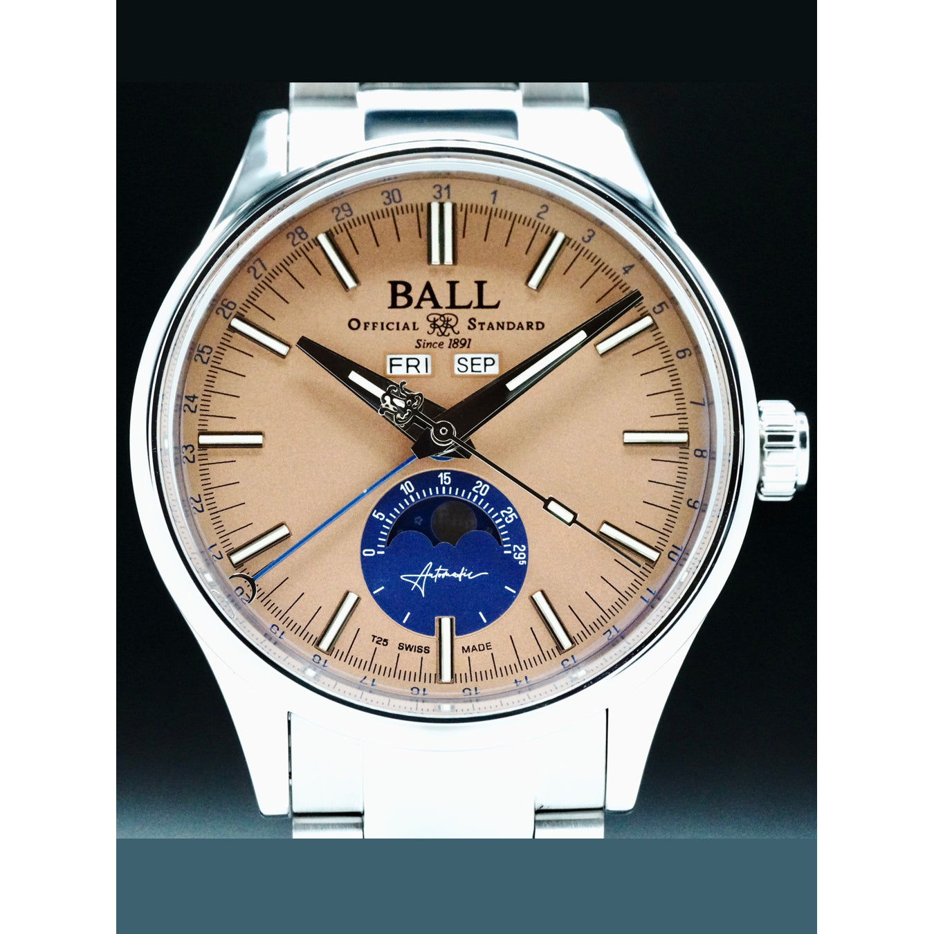Ball NM3016C-S2J-CO Engineer II Moon Calendar