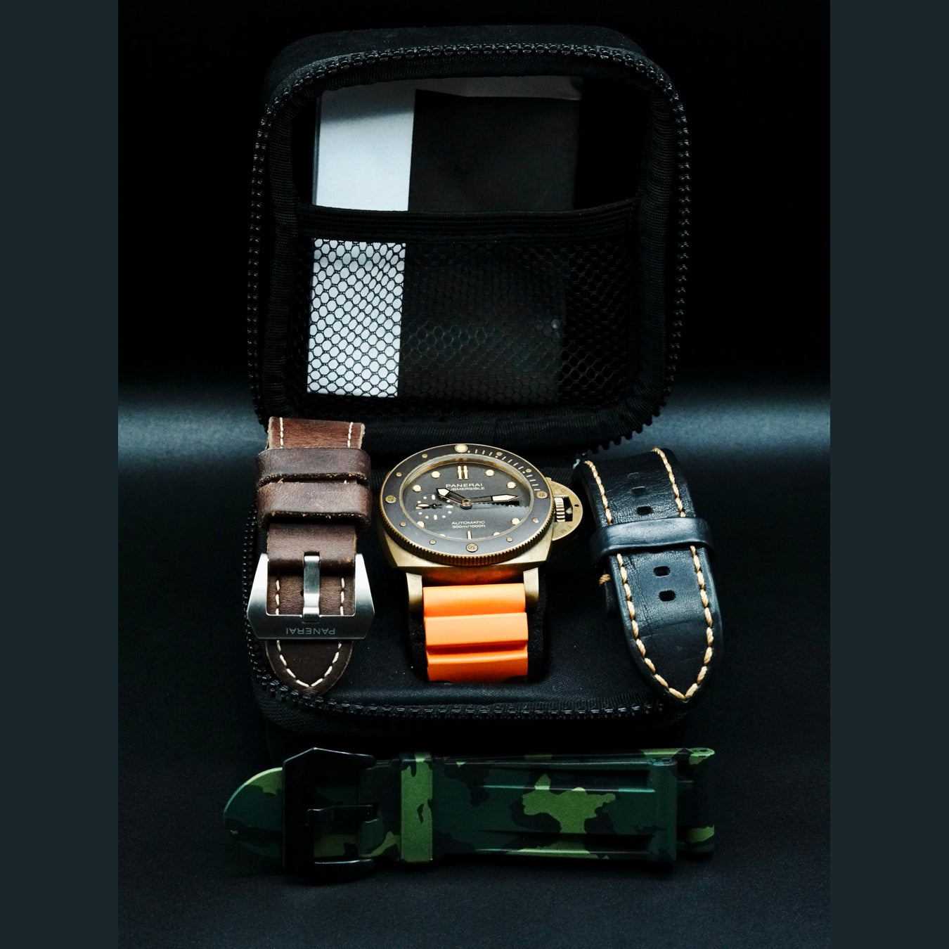 Panerai PAM00968 Luminor Submersible Bronzo - 47mm Brown Dial