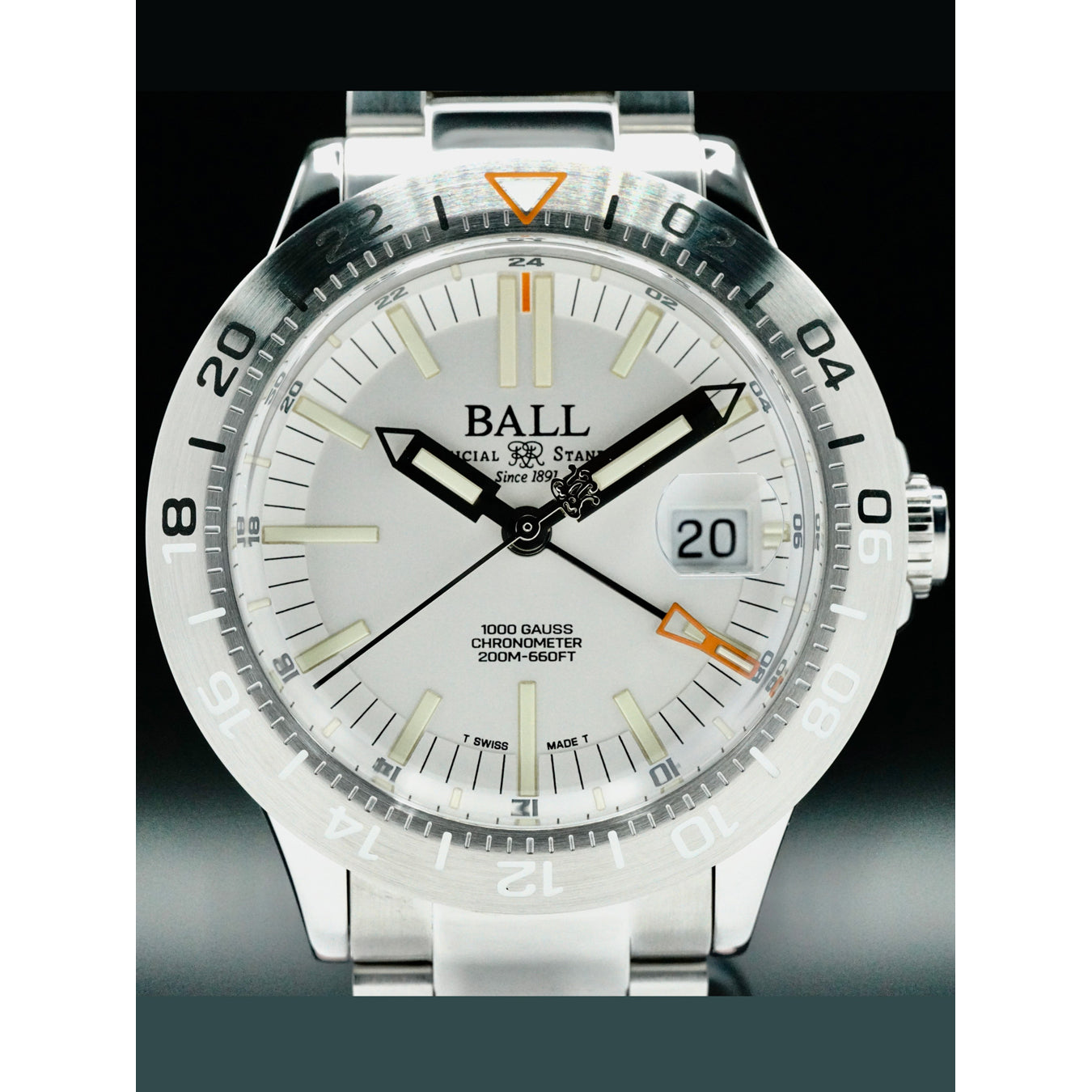 Ball Engineer III Outlier 40mm White Dial DG9000B-S1C-WH