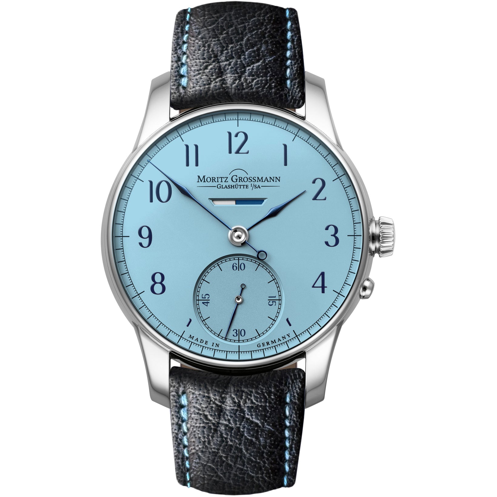 Moritz Grossmann Heritage Power Reserve Light Blue Dial Limited Edition
