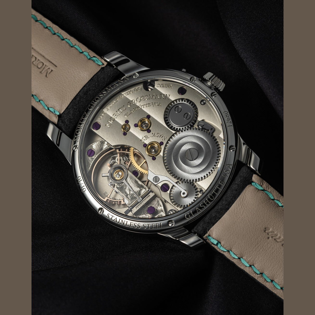 Moritz Grossmann Heritage Power Reserve Mint Green Dial Limited Edition