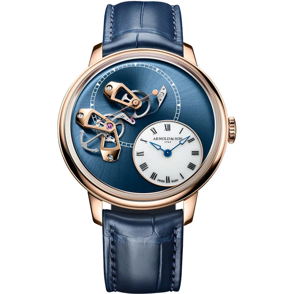 Arnold & Son DSTB Gold Sunbrushed Blue