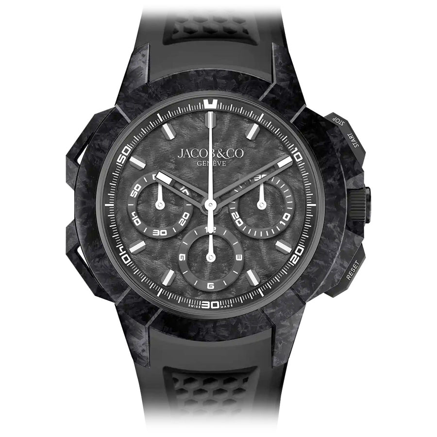Jacob & Co. Epic X Chrono Tri Dial-Forged Carbon- 44mm Mo