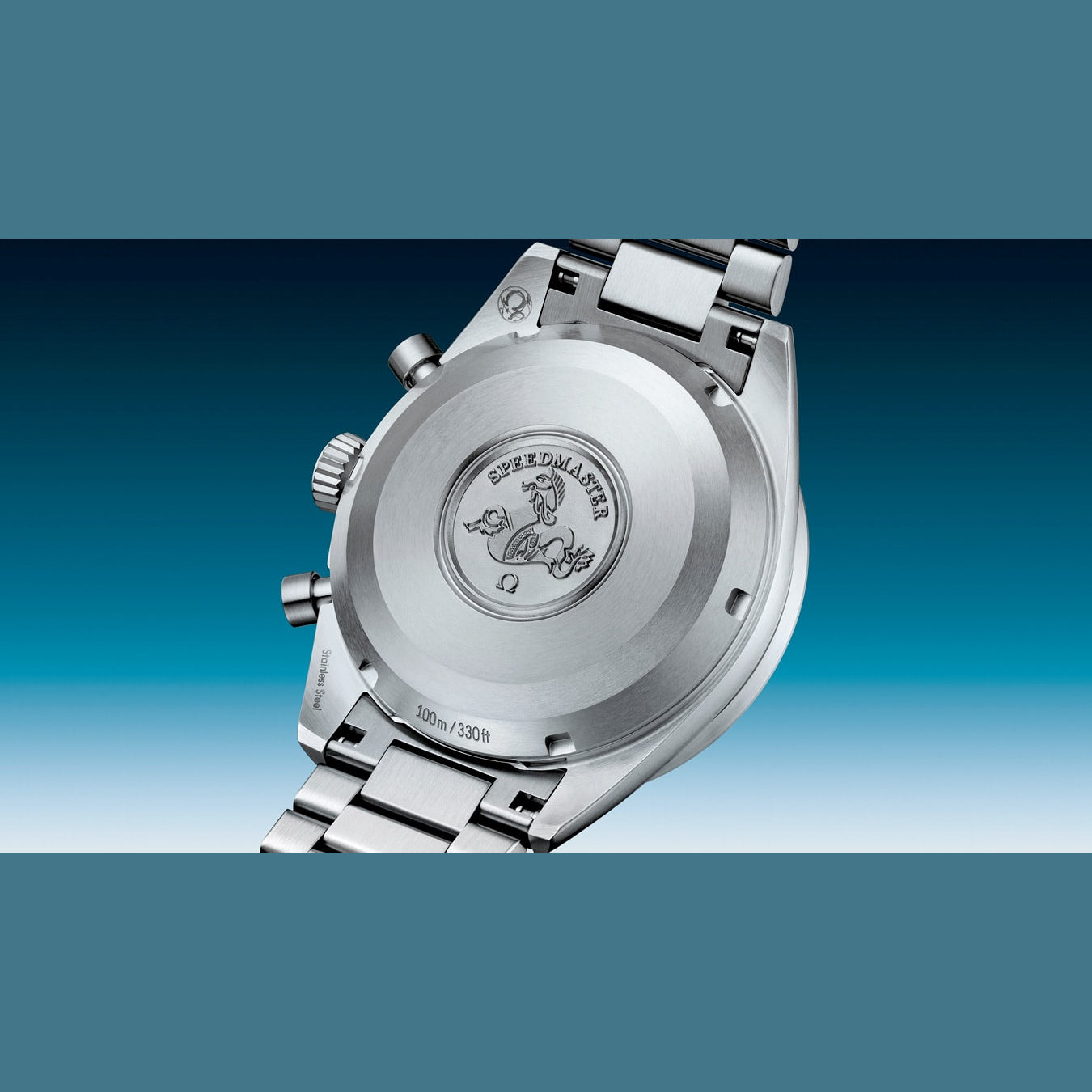 Omega 332.10.41.51.01.002 Speedmaster Pilot Steel on Steel 40.85mm