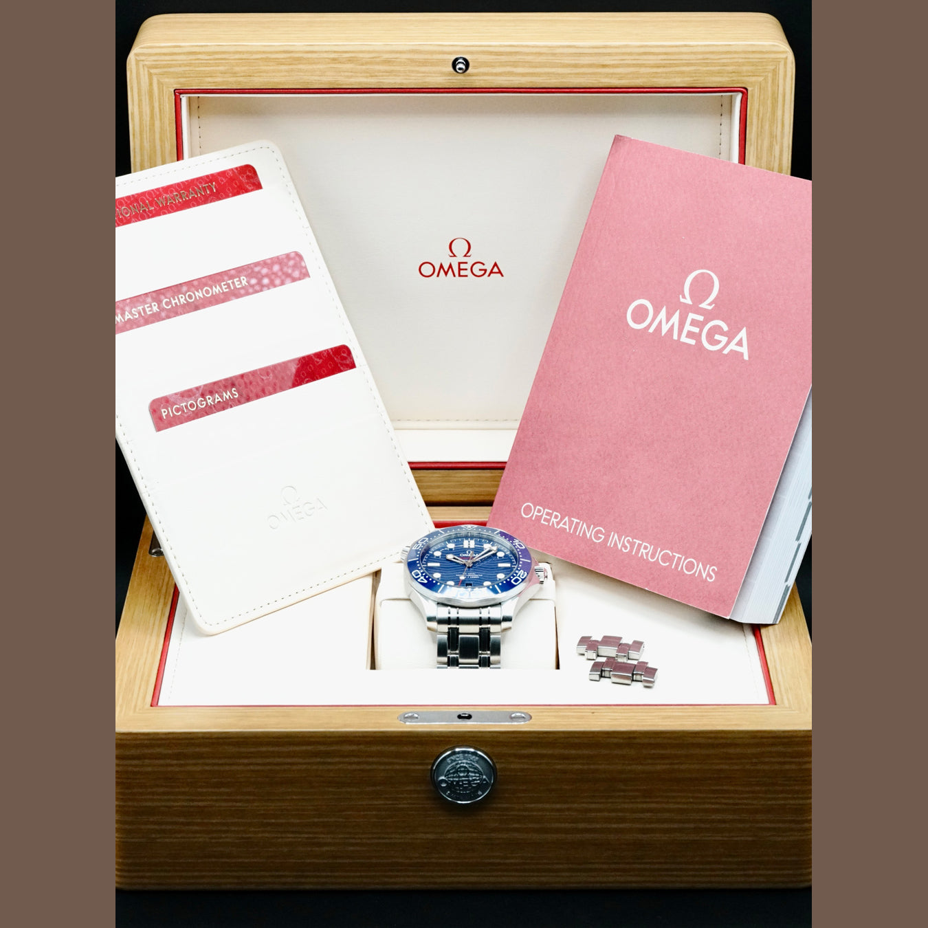 Omega 210.30.42.20.03.001 Seamaster Diver 300M Co-Axial Master Chronometer on Bracelet