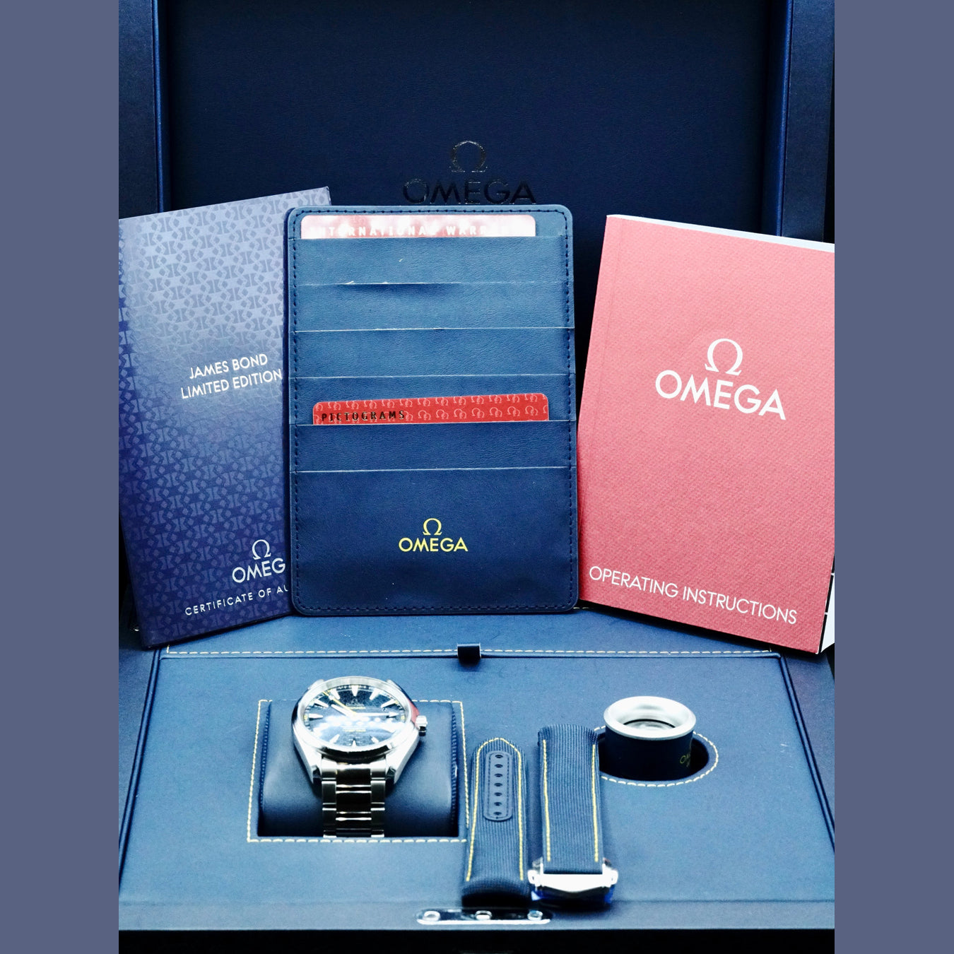 Omega 231.10.42.21.03.004 Aqua Terra James Bond Limited Edition