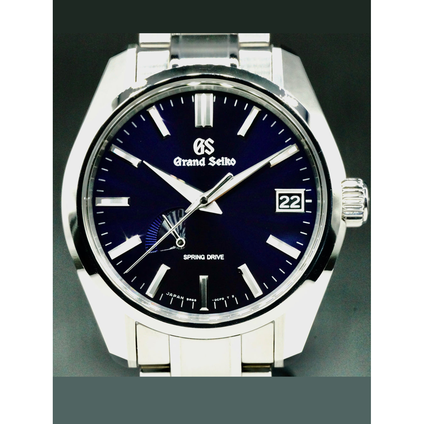 Grand Seiko SBGA375 Spring Drive Auto Blue Dial