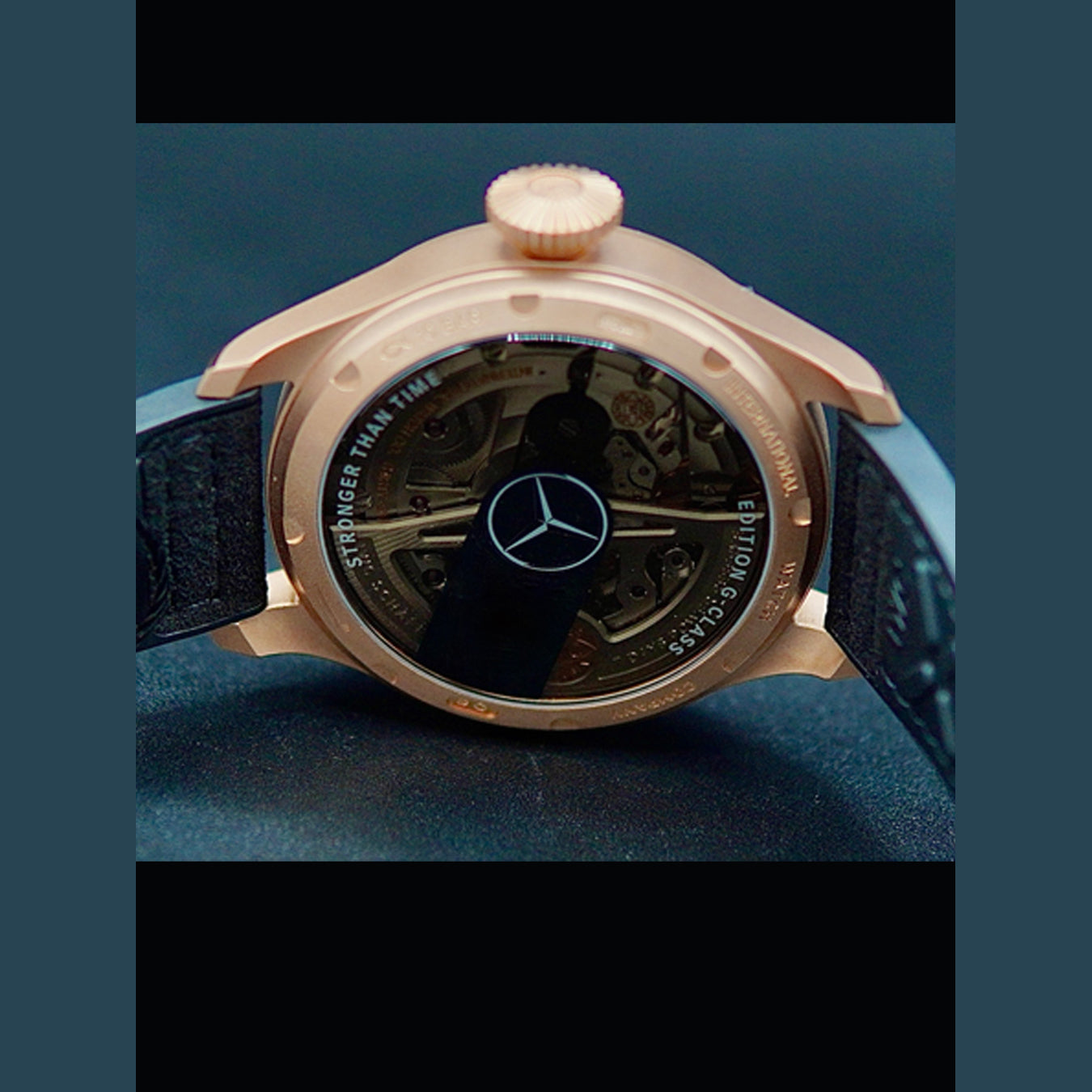 IWC IW501201 Big Pilot Mercedes AMG G63 Rose Gold Black Dial