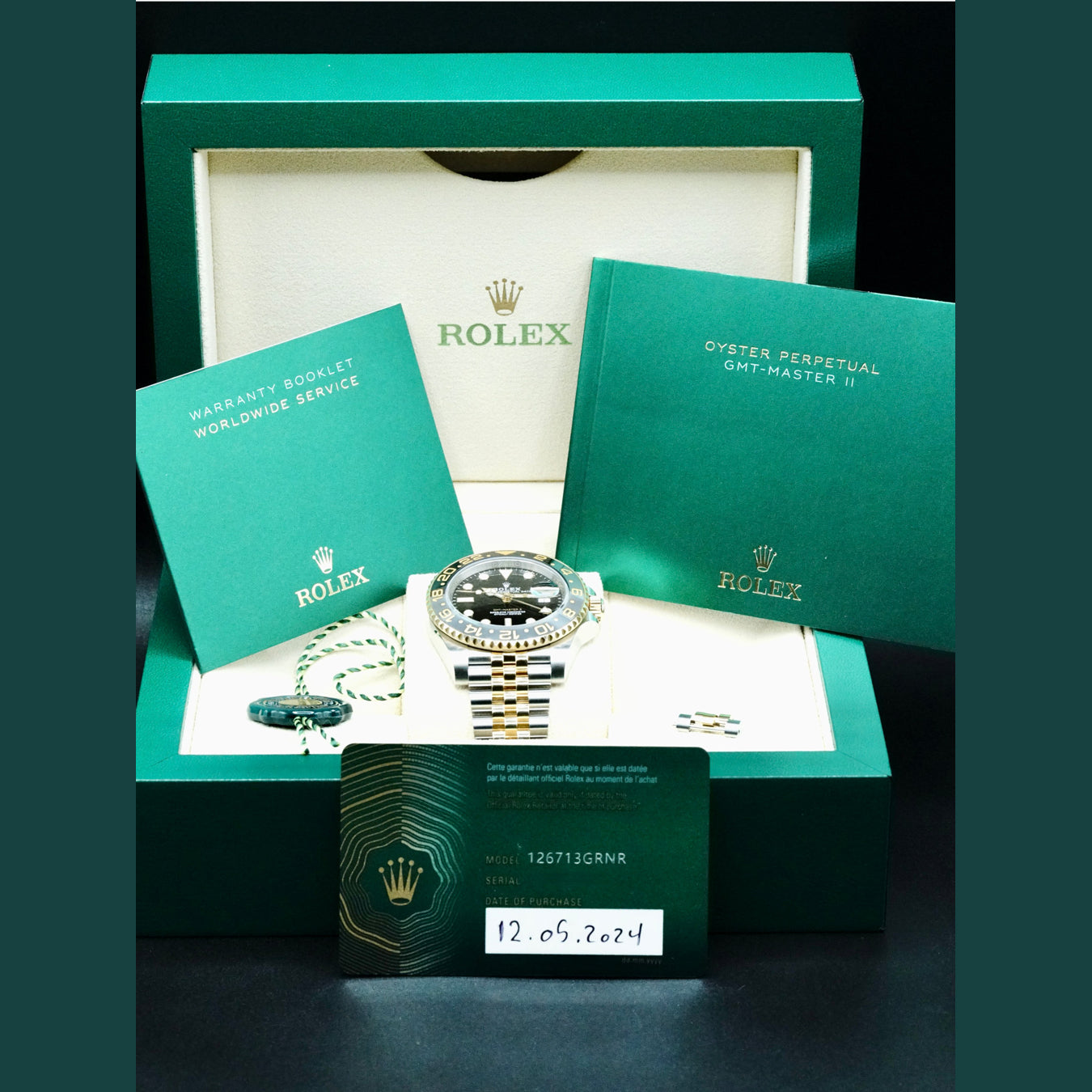 Rolex 126713GRNR Oyster Perpetual Date GMT Master II