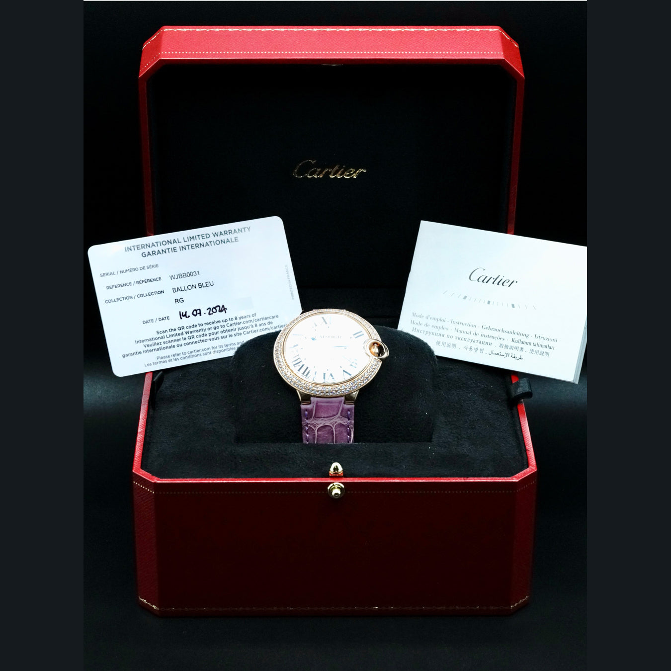 Cartier Ballon Bleu WGBB0031