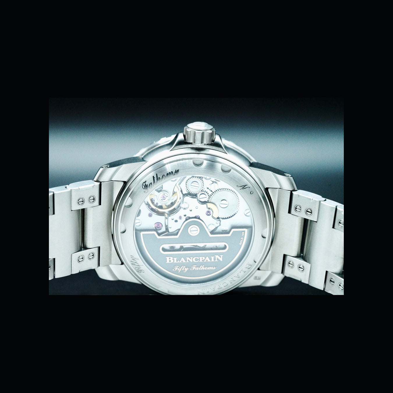 Blancpain 5010 12B30 98S Fifty Fathoms Automatic 42mm Black Dial
