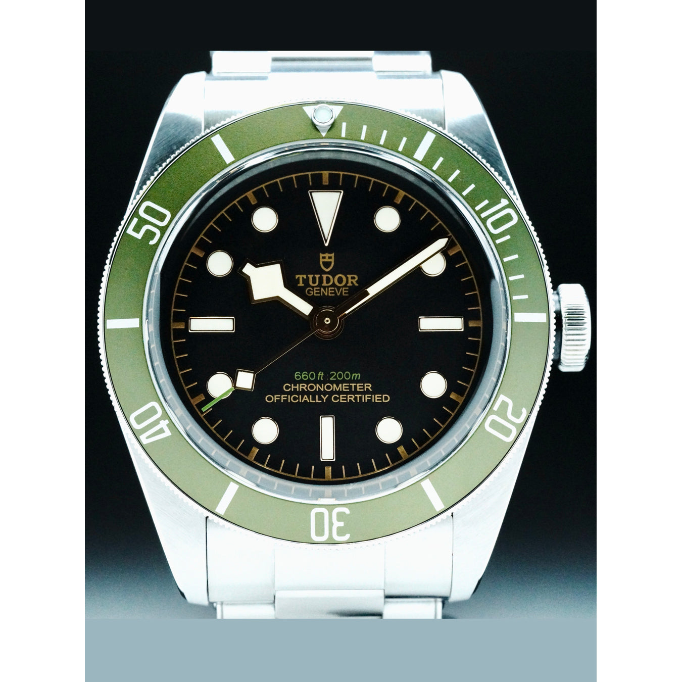 Tudor 79230G Black Bay Harrods 41mm Green Bezel