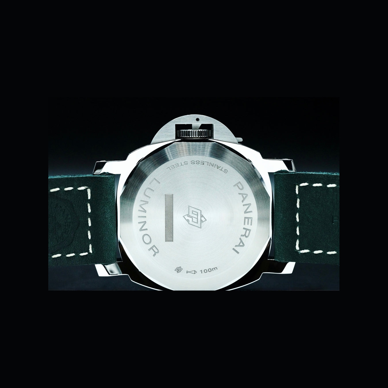 Panerai PAM01624 Luminor 44 Logo 3 Days Green