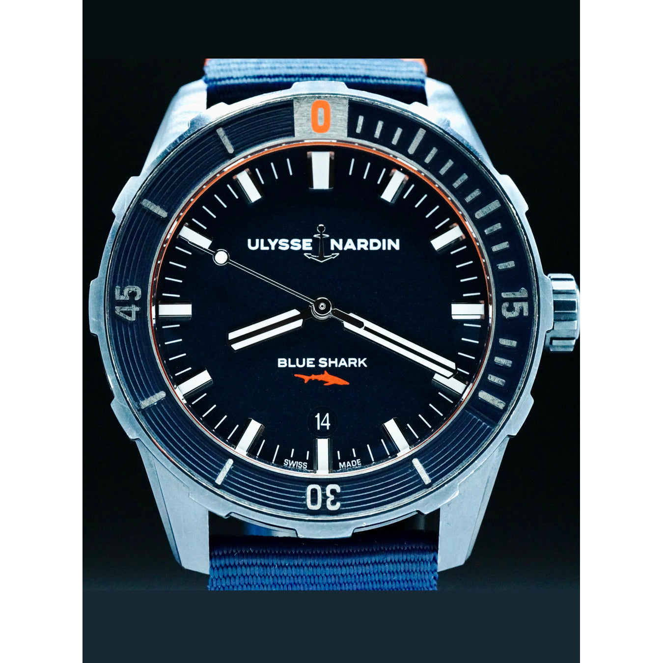 Ulysse Nardin 8163-175LE/93-BLUE SHARK Diver 42mm Blue Shark