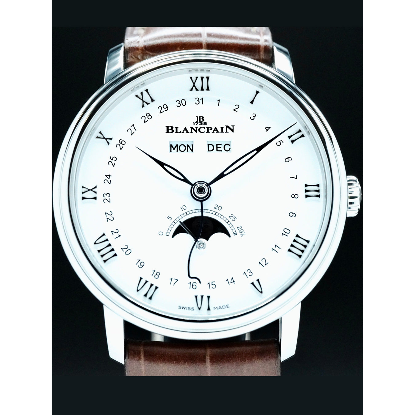 Blancpain 6264 1127 55B Villeret Quantieme Complete Calendar