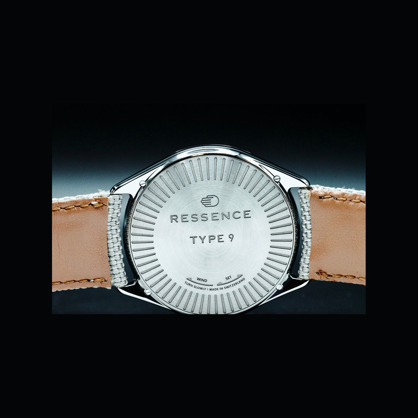 Ressence Type 9 Grey 39mm Short Strap