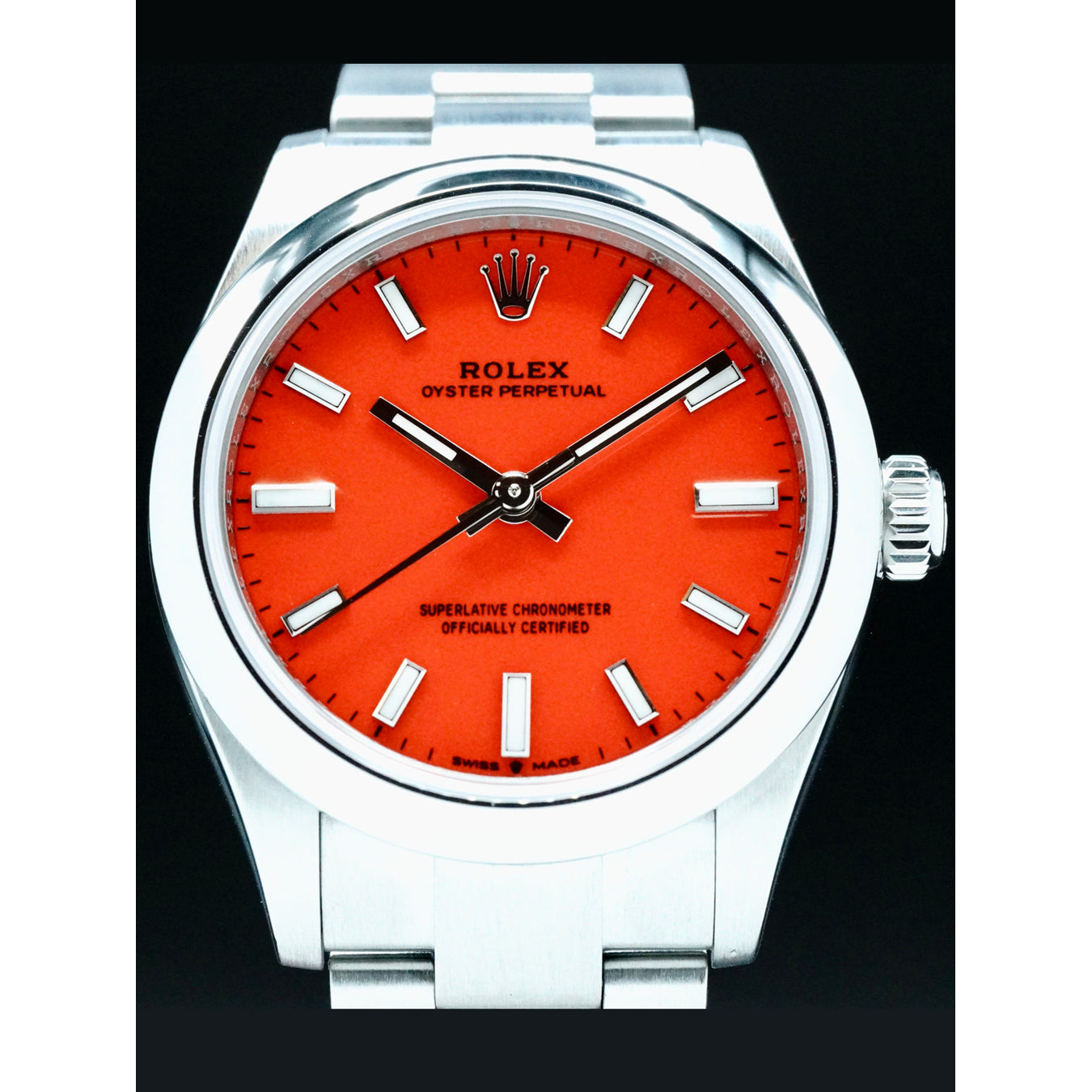 Rolex 277200 Oyster Perpetual Red Dial