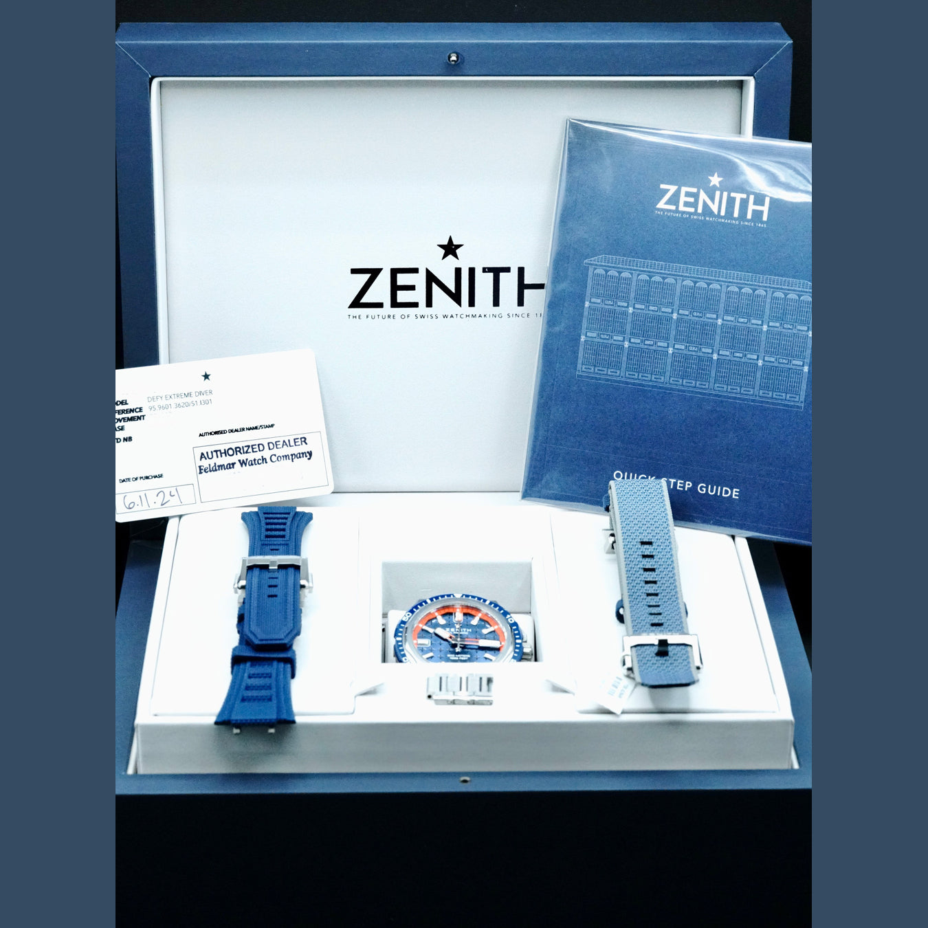 Zenith 95.9601.3620/51.I301 Defy Extreme Diver 42.5mm