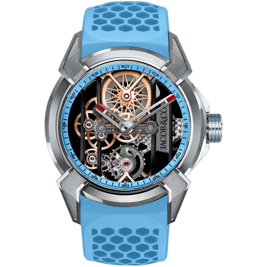 Jacob & Co EX110.20.AA.AJ.ABRUA Epic X Blue Titanium 44mm