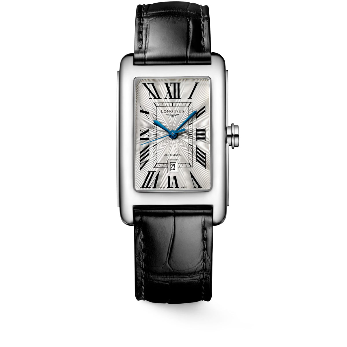 Longines L5.757.4.71.0 Dolcevita on Black Alligator Strap
