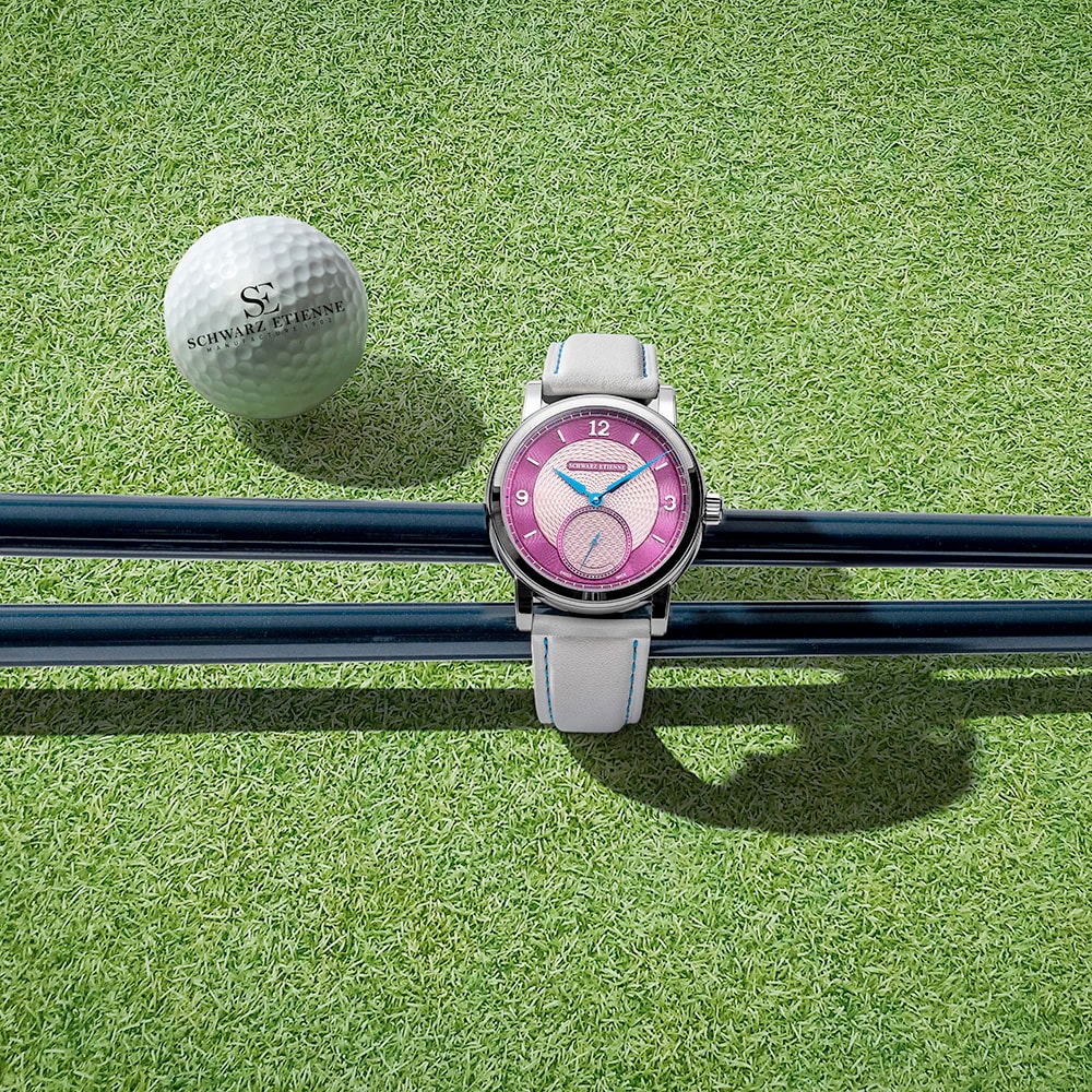 Schwarz Etienne Roma Synergy Pink-Purple Dial (39mm)