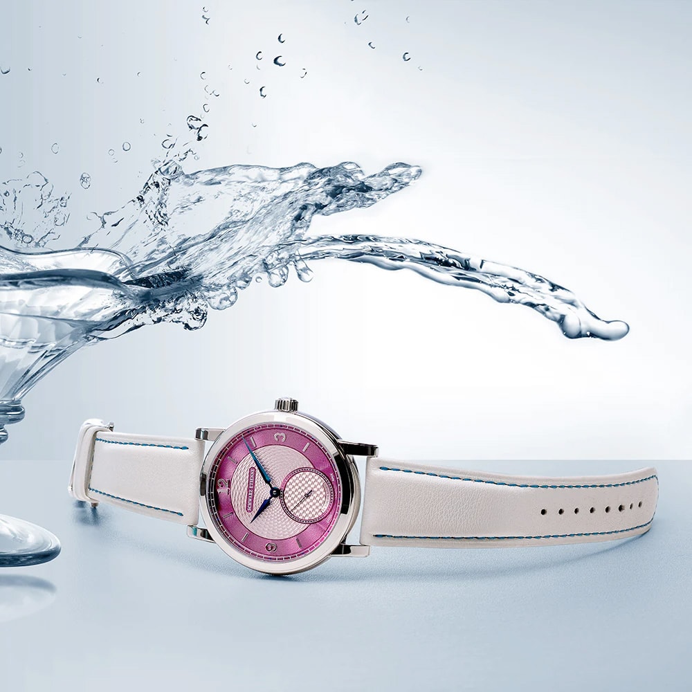 Schwarz Etienne Roma Synergy Pink-Purple Dial (39mm)