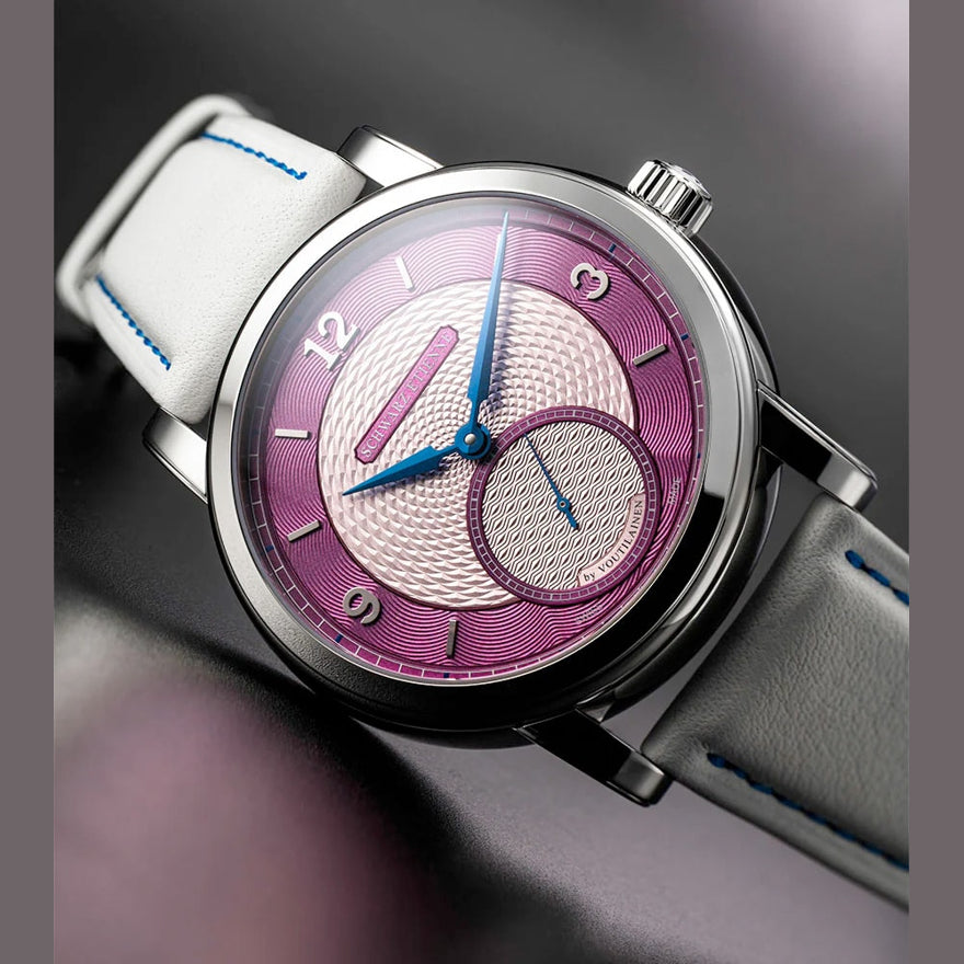 Schwarz Etienne Roma Synergy Pink-Purple Dial (39mm)