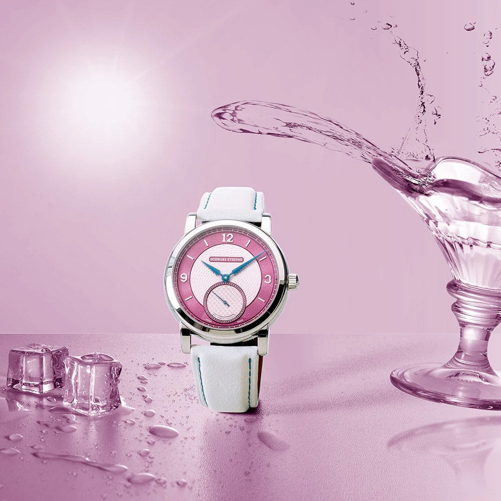 Schwarz Etienne Roma Synergy Pink-Purple Dial (39mm)