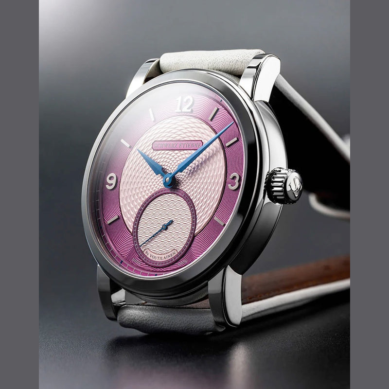 Schwarz Etienne Roma Synergy Pink-Purple Dial (39mm)