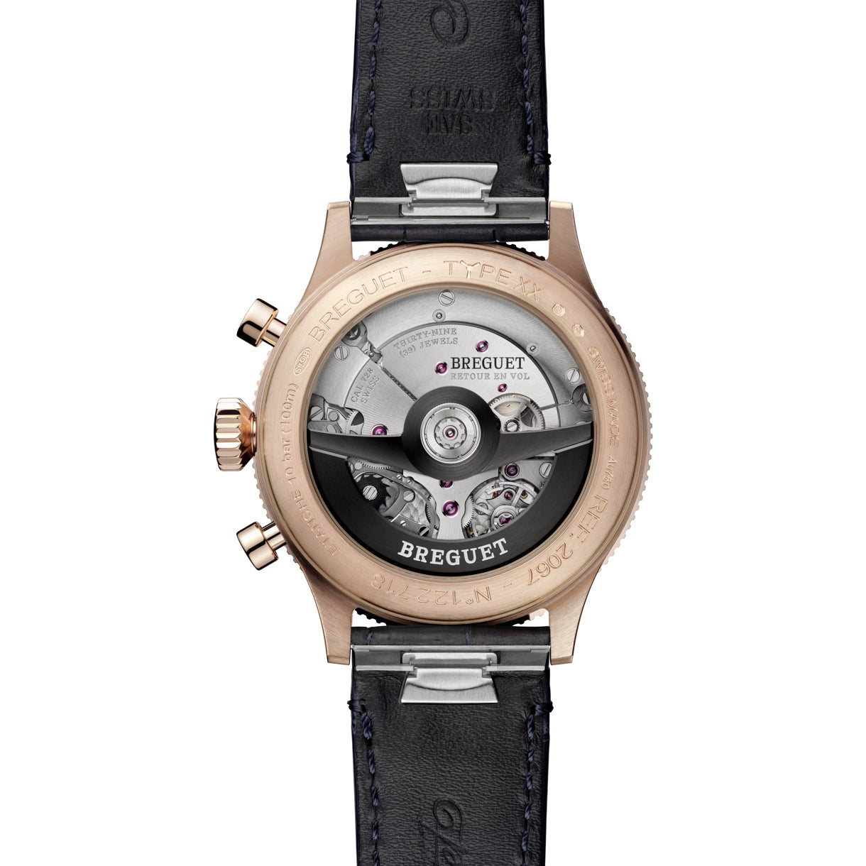 Breguet Type 20 Flyback Chronograph Rose Gold 2067RK/Y9/9WU