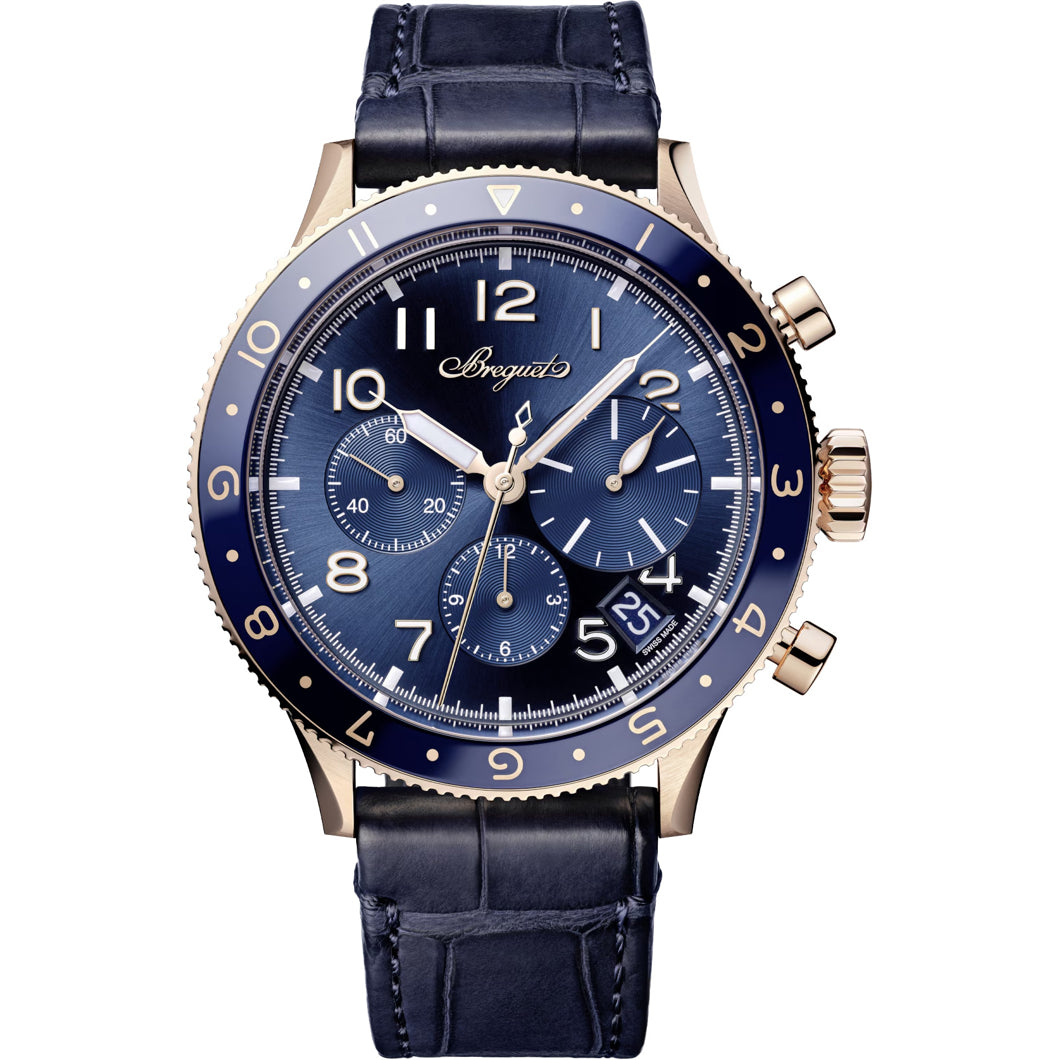Breguet 2067RK/Y9/9WU Type 20 Flyback Chronograph Rose Gold
