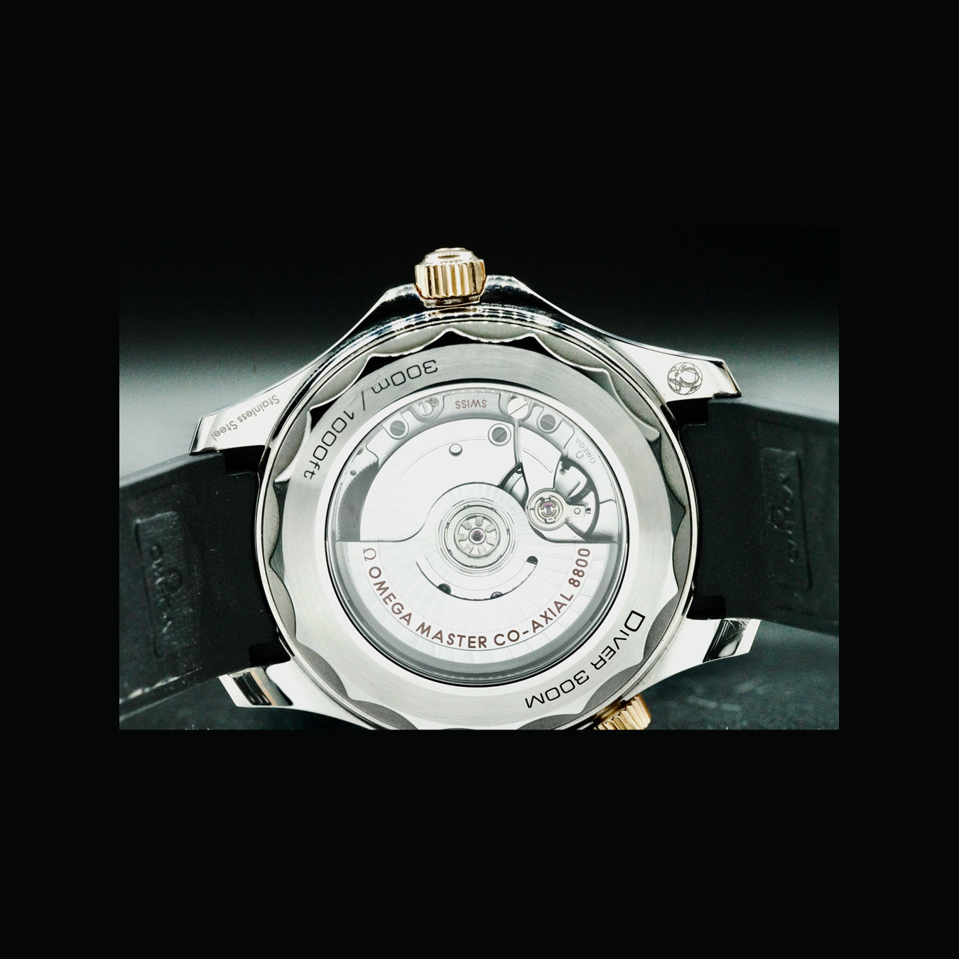 Omega 210.22.42.20.01.002 Seamaster Diver 300M Co-Axial Master Chronometer Sedna Gold