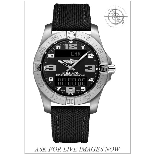 Breitling E79363101B1W1 Aerospace EVO Black Dial 43mm