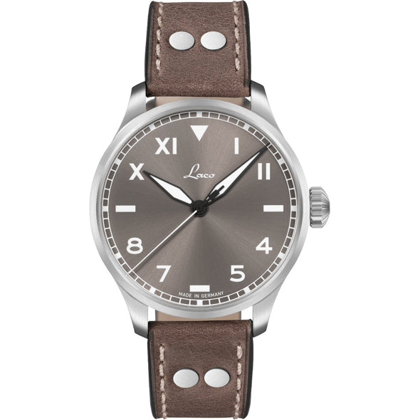 Laco 862170 Pilot Watches Basic Augsburg 42 Taupe California