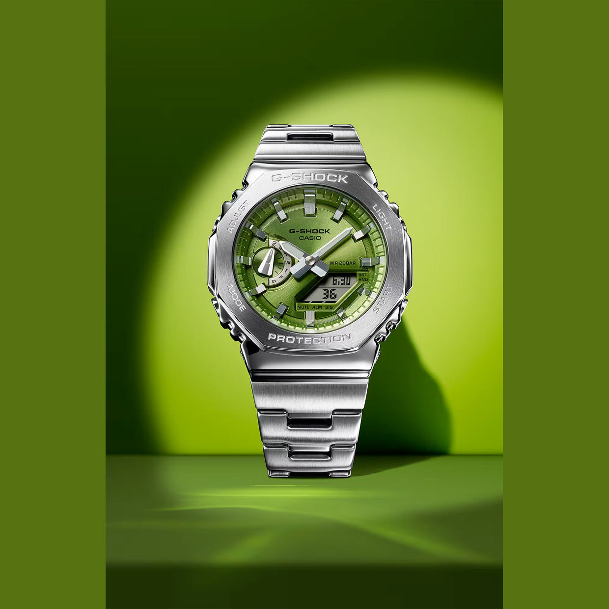 Casio G-Shock GM2110D-3A 2100 Series Green