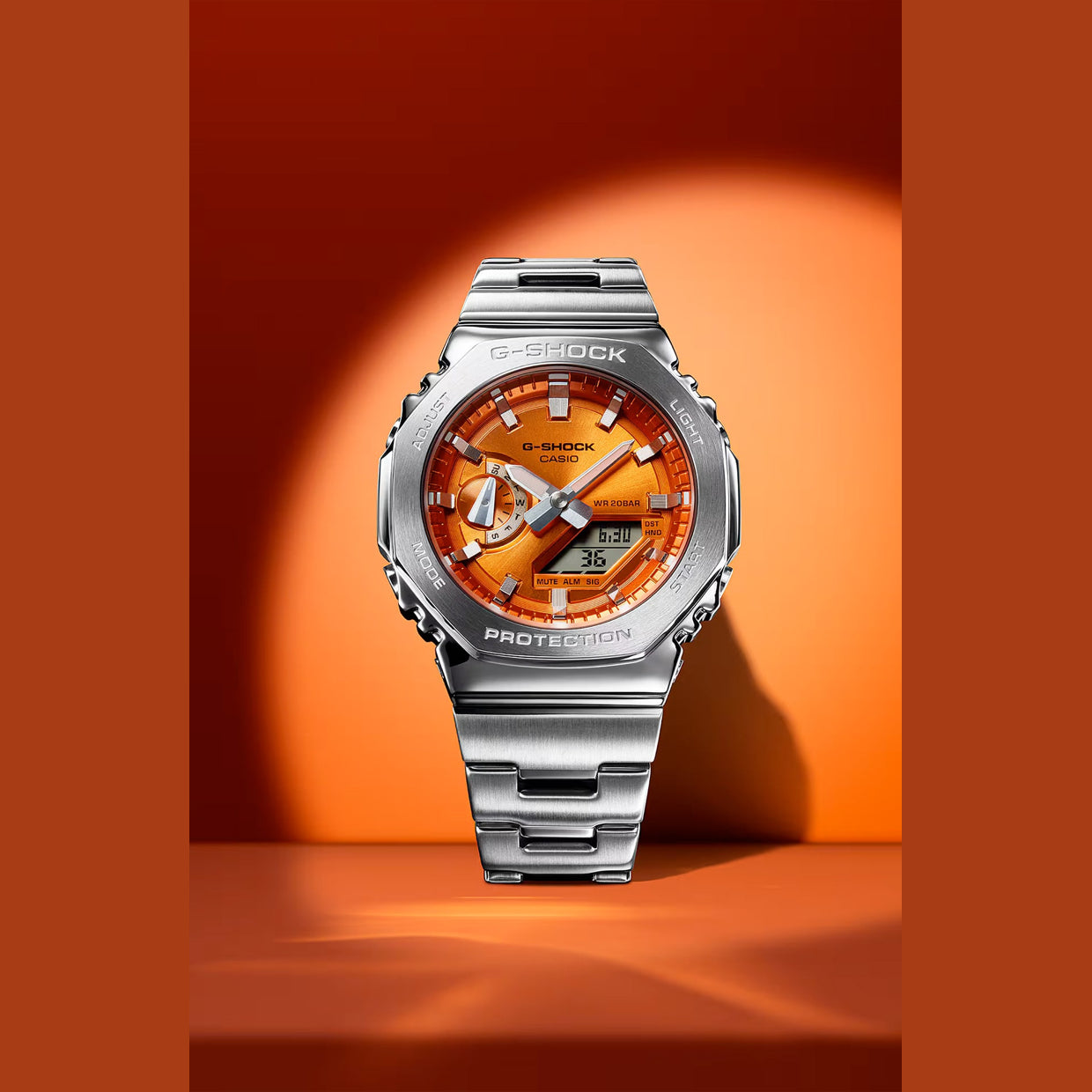 Casio G-Shock GM2110D-4A 2100 Series Orange