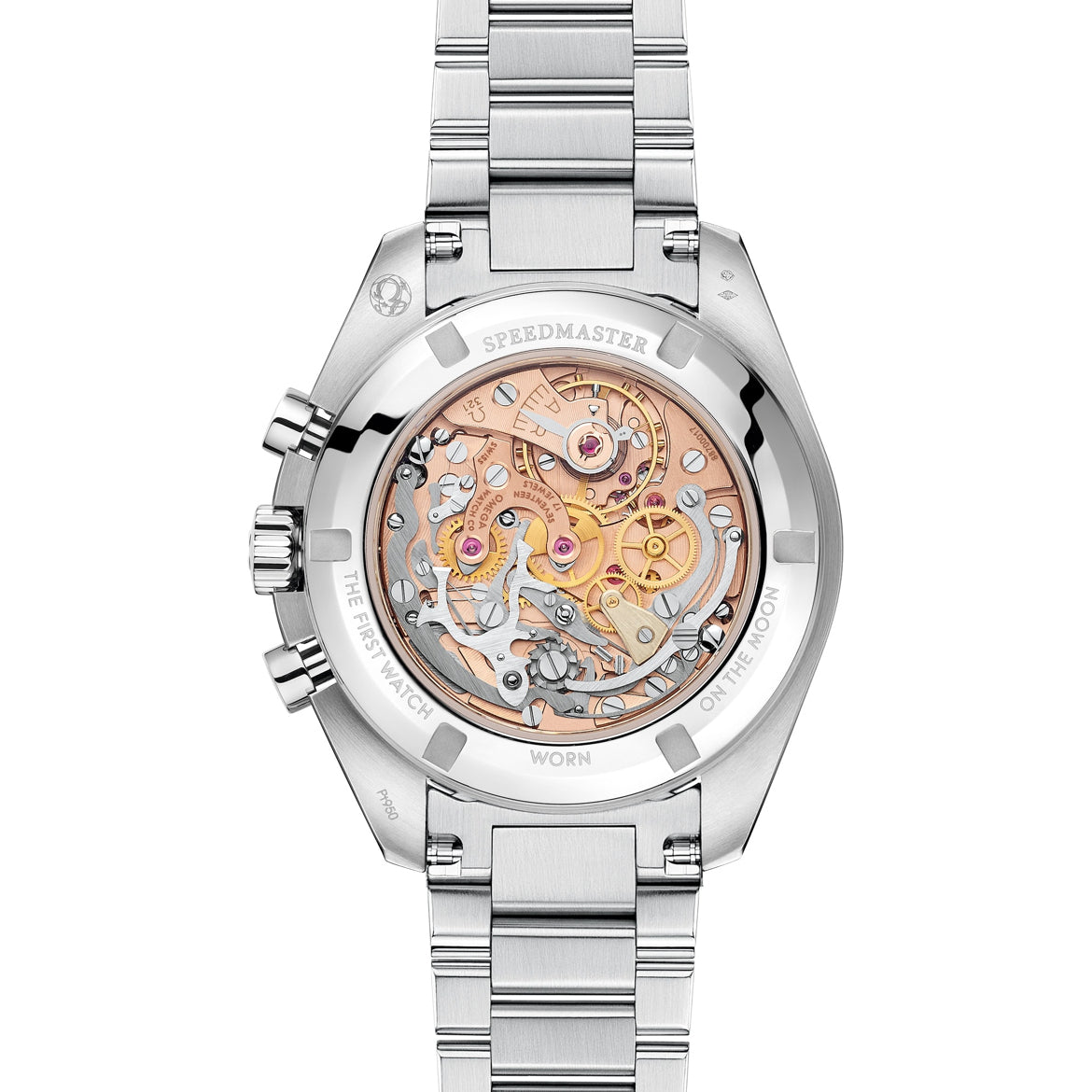 Omega Speedmaster Calibre 321 Platinum on Bracelet