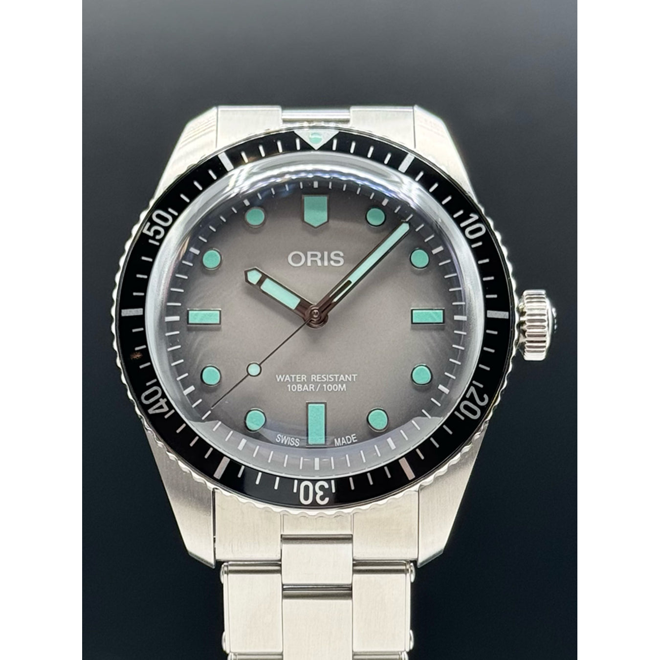Oris 01 733 7707 4053-07 5 20 89 Diver Sixty Five 40mm Grey Dial