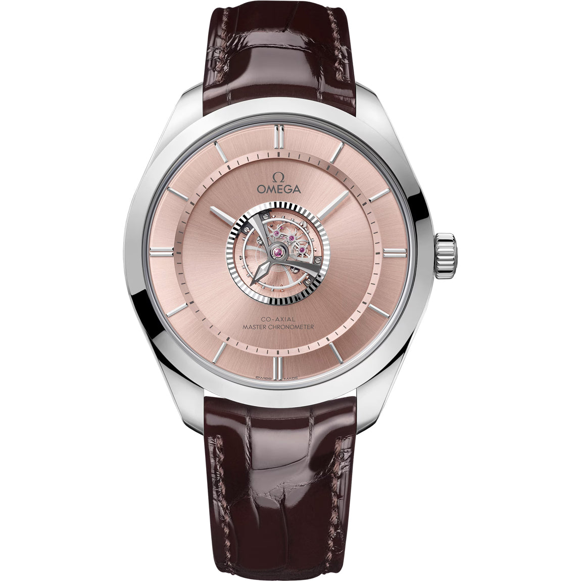 Omega de Ville Toubillon Canoups Gold on Strap