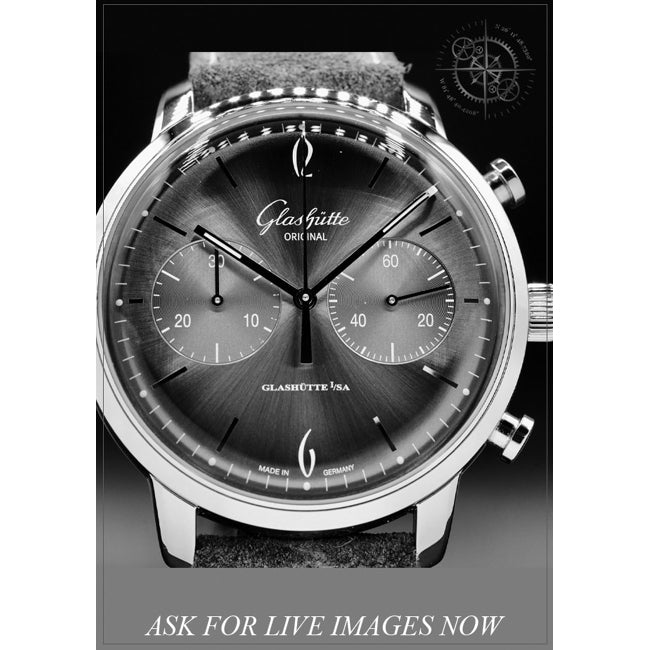 Glashütte Original 1-39-34-04-22-04 Sixties Chronograph Glacier Blue
