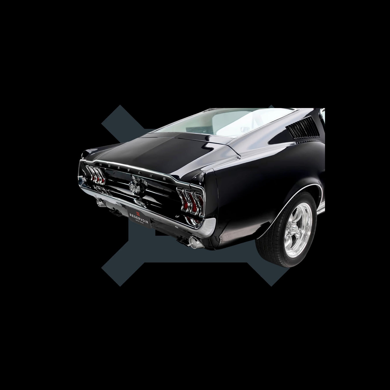 Reservoir RSV01.3F/133.BK 390 Fastback Back Dial