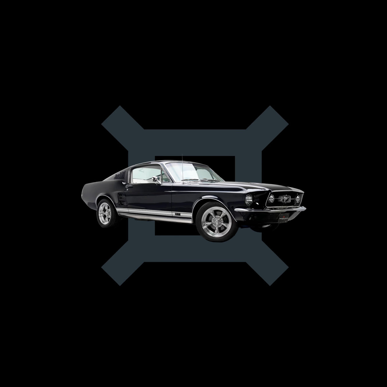 Reservoir RSV01.3F/133.BK 390 Fastback Back Dial