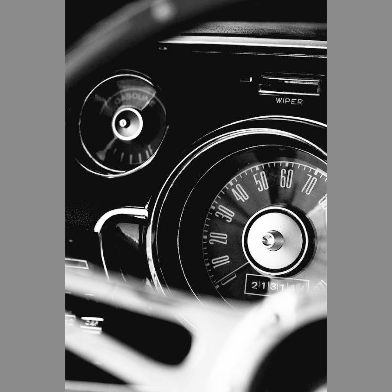 Reservoir RSV01.3F/133.BK 390 Fastback Back Dial