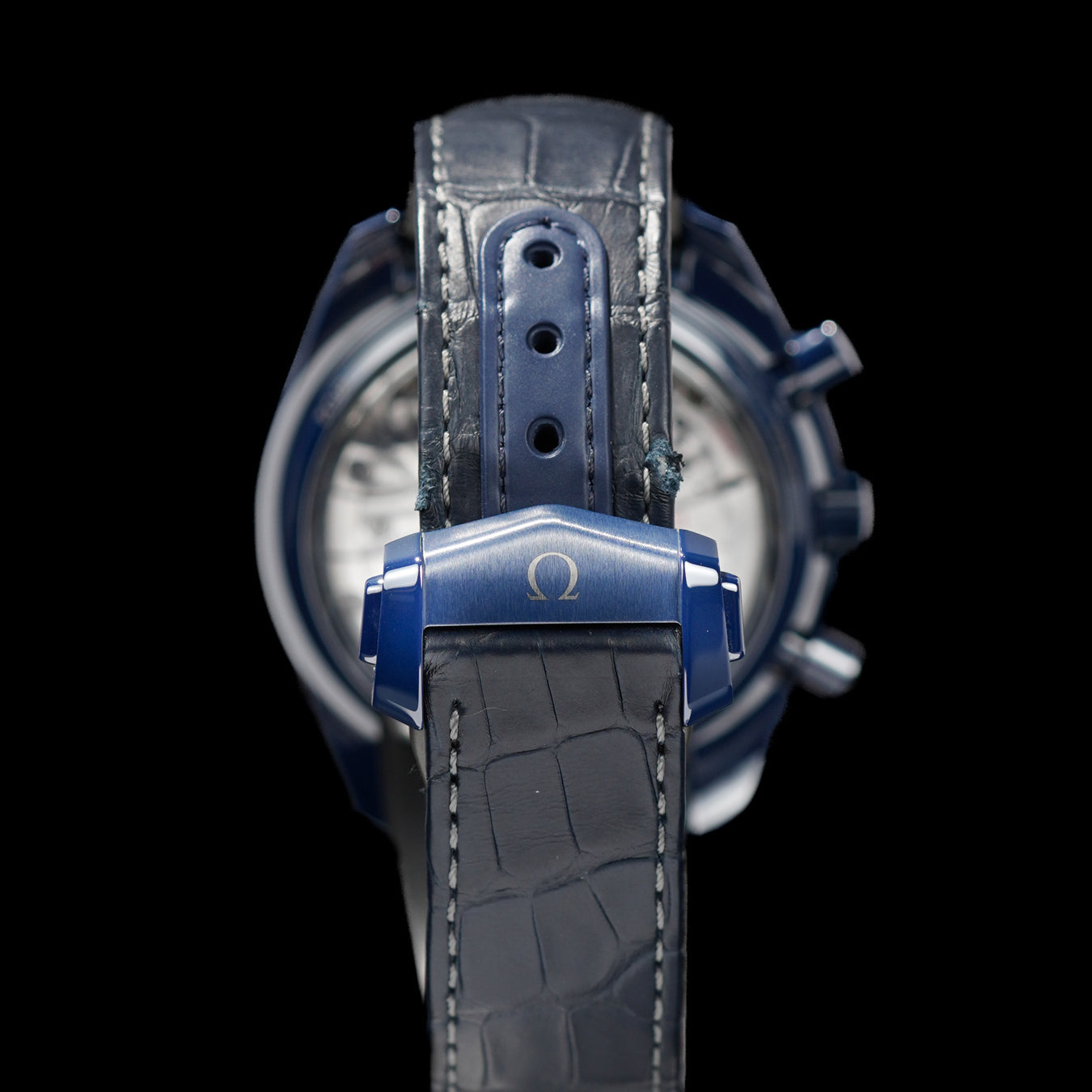 Omega 304.93.44.52.03.002 Speedmaster Moonwatch Blue Side of The Moon