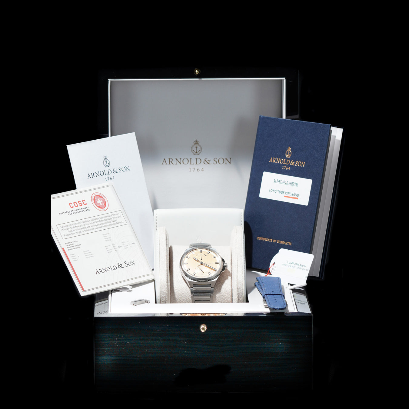Arnold & Son Longitude Titanium Kingsand Gold Limited Edition