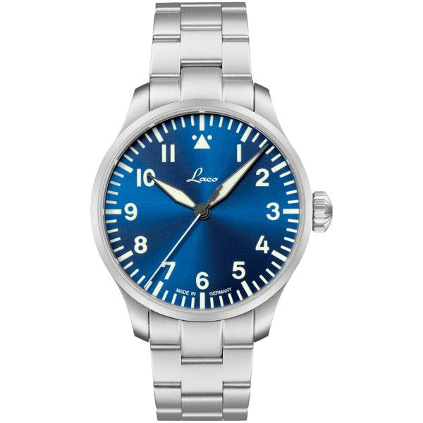 Laco Pilot Watch Augsburg Blaue Stunde 42 MB